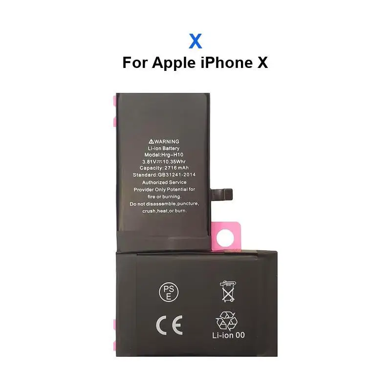 

Battery For Apple iPhone X XR XS Max