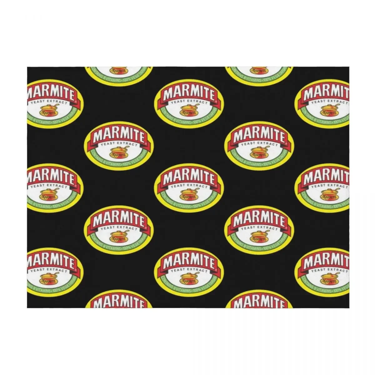 

marmite logos Throw Blanket Decoratives funny gift Kid'S bed plaid Blankets