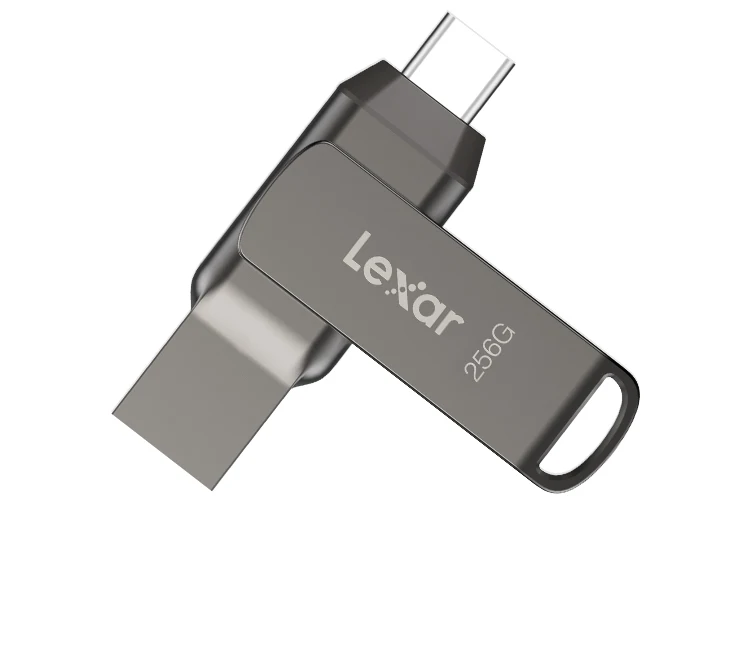 Original Lexar JumpDrive Dual Drive D400 USB 3.1 Typ C/A Memory Stick Dual Slot USB-Stick 32GB 64GB 128GB 256G Für PC/Mac – Detail 8