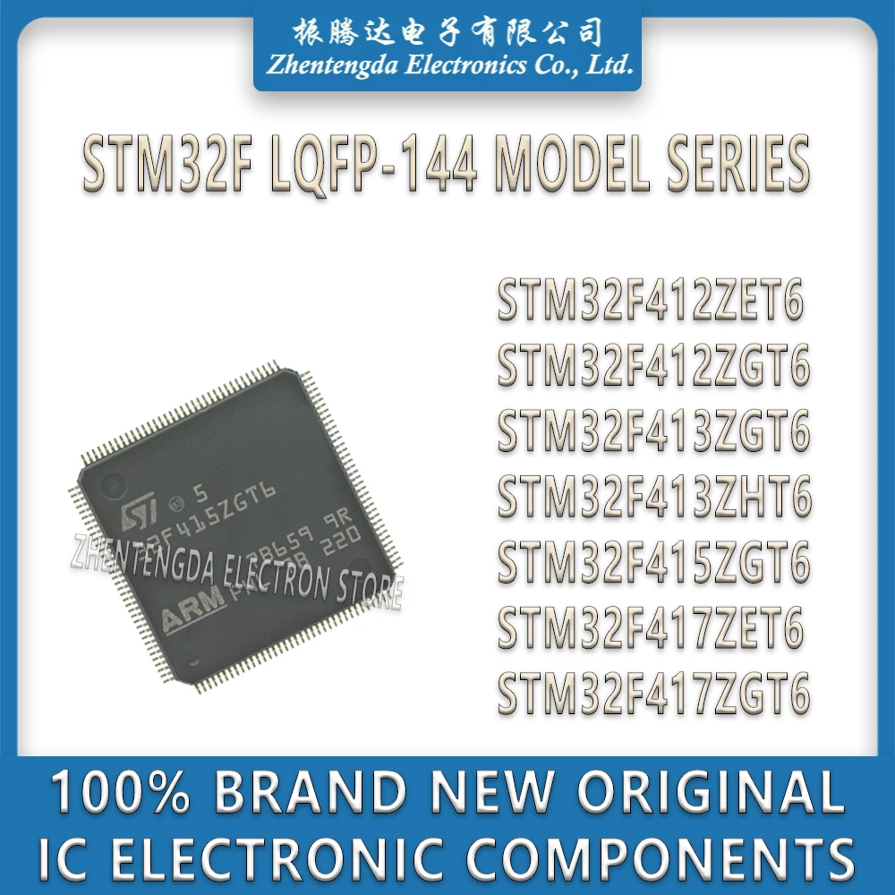 STM32F412ZET6 STM32F412ZGT6 STM32F413ZGT6 STM32F413ZHT6 STM32F415ZGT6 STM32F417ZET6 STM32F417ZGT6 STM32F412 STM32F413 STM32F415