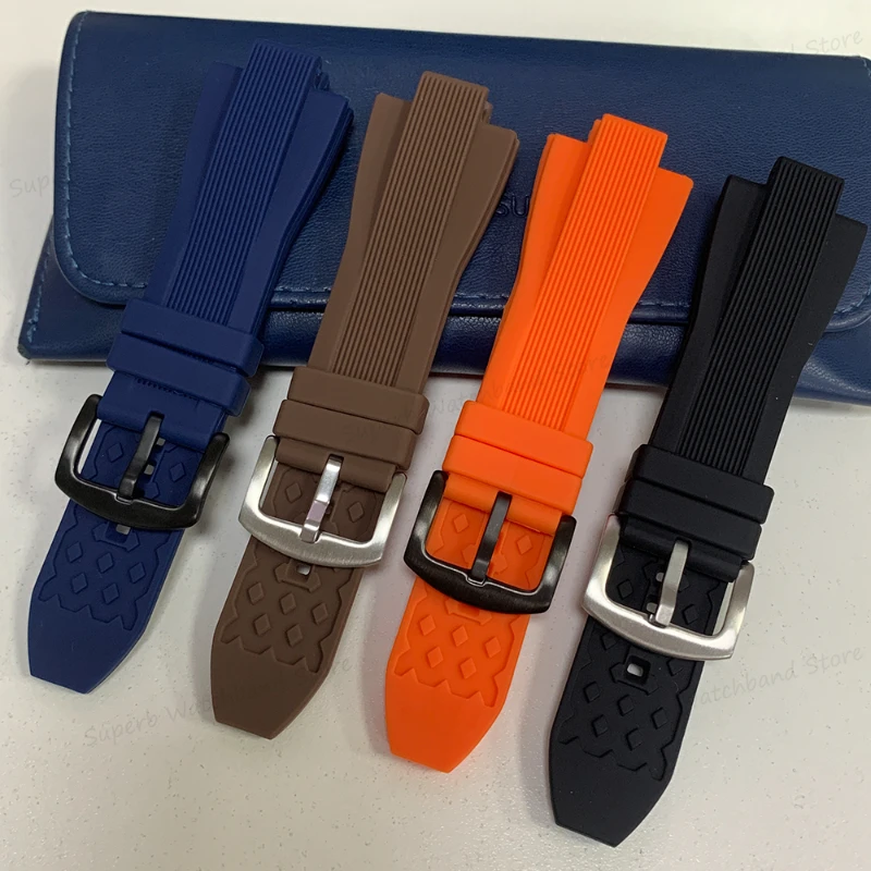 Soft Silicone Watch Band for Michael Kors MK8184 MK8729 MK9020 MK8152 MK9020 Watch Strap Men Replace Watch Accessories 29mmx13mm