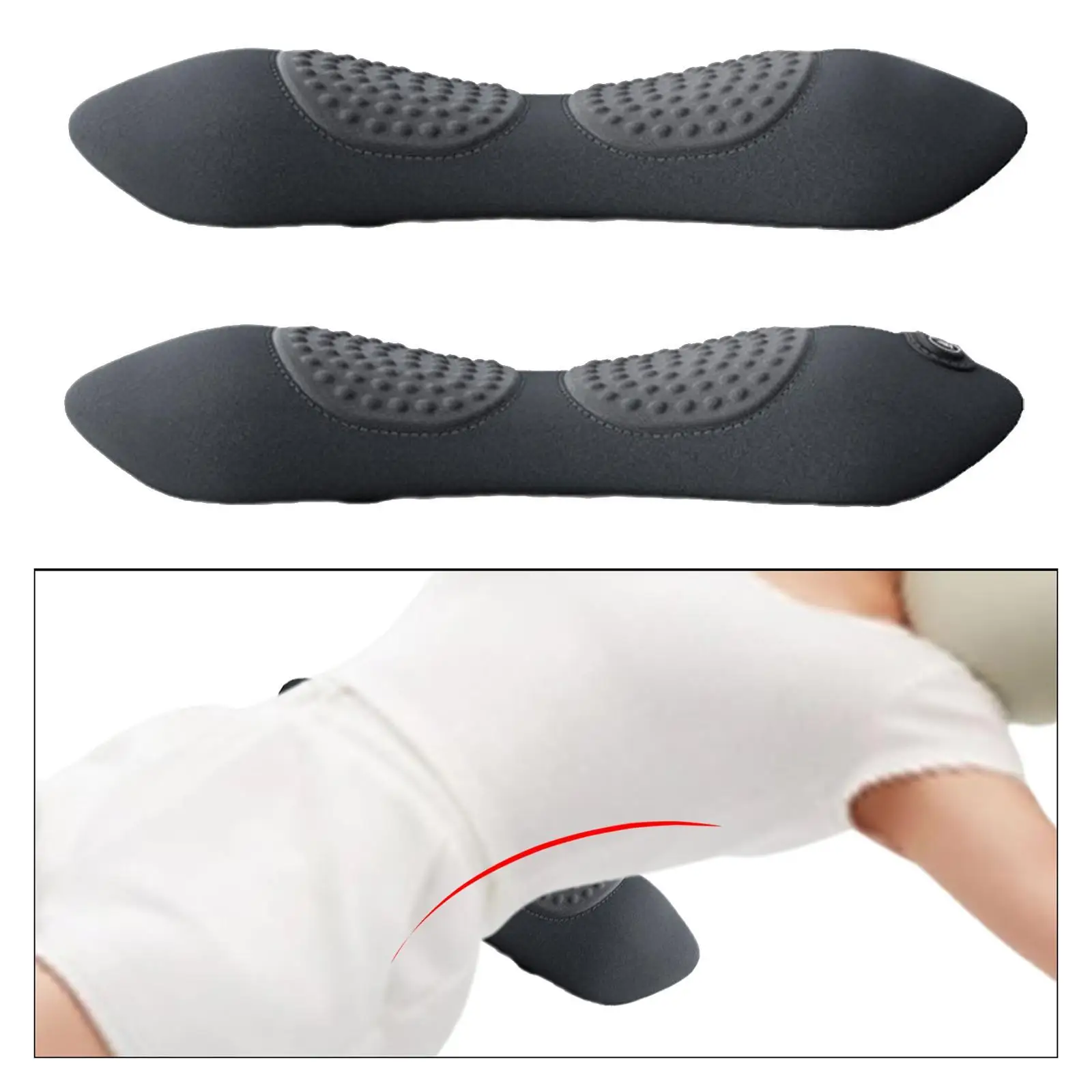 Waist Pillow Lightweight Waist Protection Pad Comfortable Memory Foam Pillow Lumbar Pillow for Office Indoor Bedroom Sofa Mom