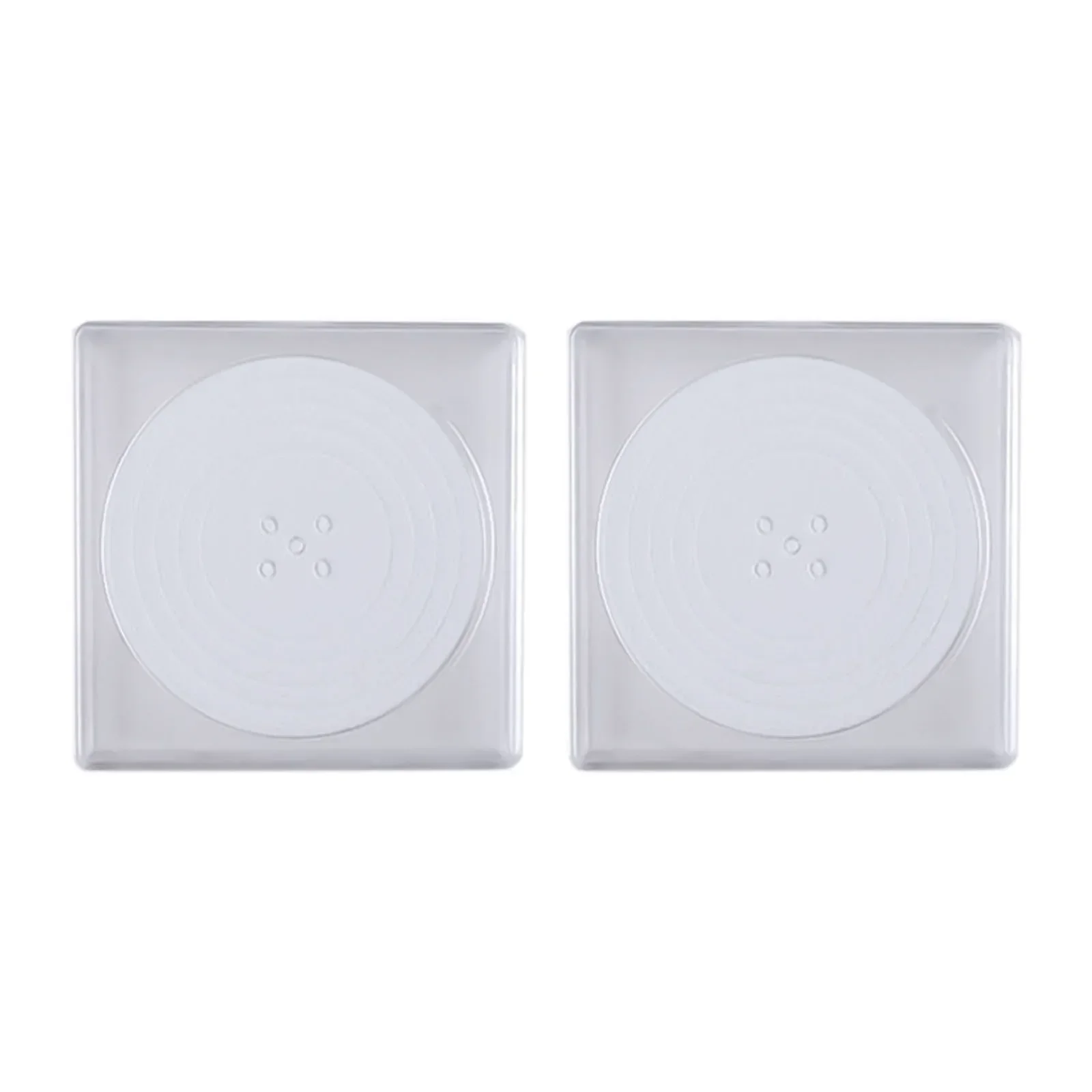 60PCS Collection Organizer Storage Box Coin Capsule Case Container Square Collectable Coin Protective Case Coin Organizer