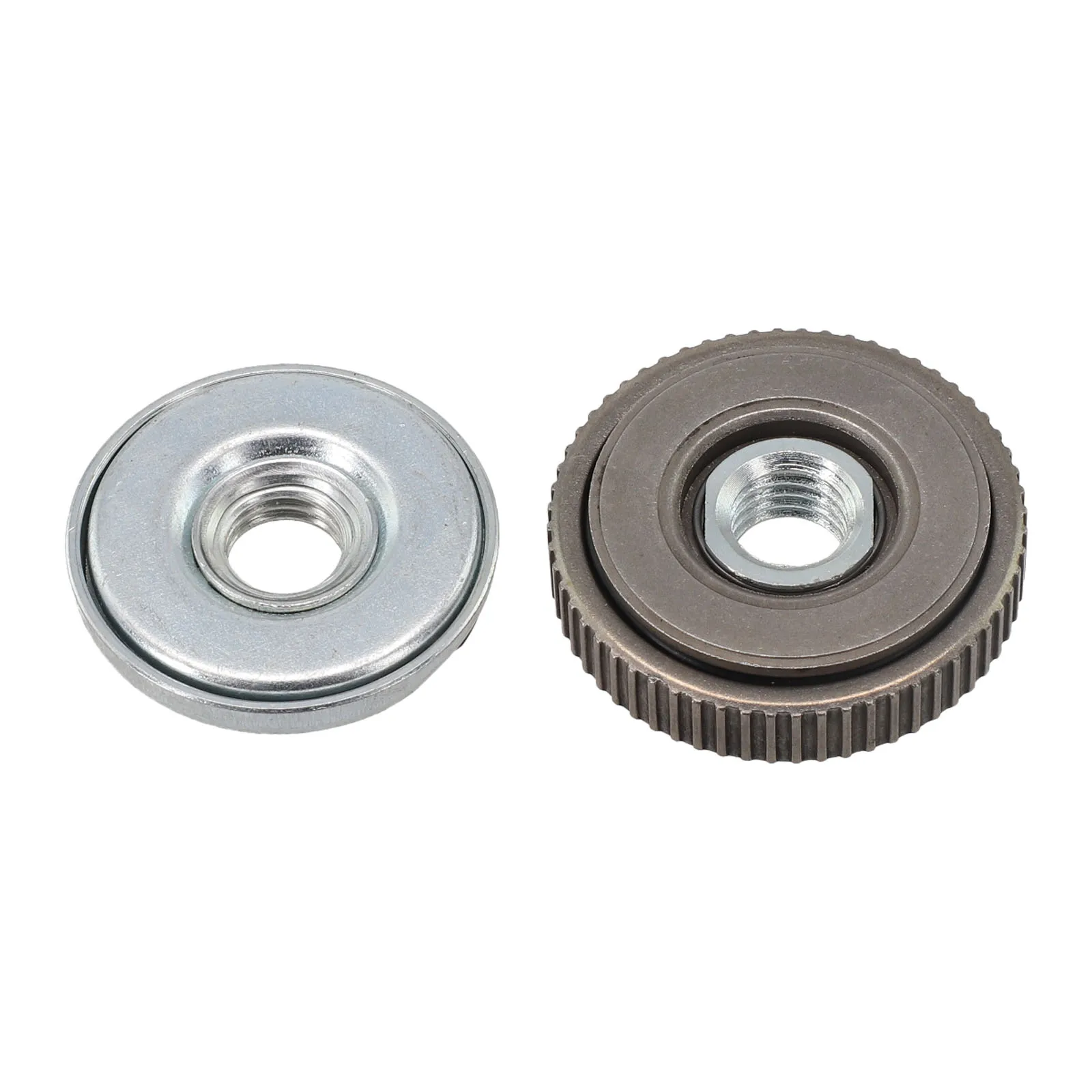 Release Locking Nut Pressure Plates Top Multi-Purpose Portable Safe Self-locking Sliver 2Pcs Metal Material