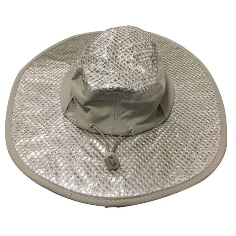 New 1pcs Fishing Caps Cooling Ice Cap Sunscreen Hydro Cooling Bucket Hat Arctic Hat with UV Protection Keeps You Cool Protected