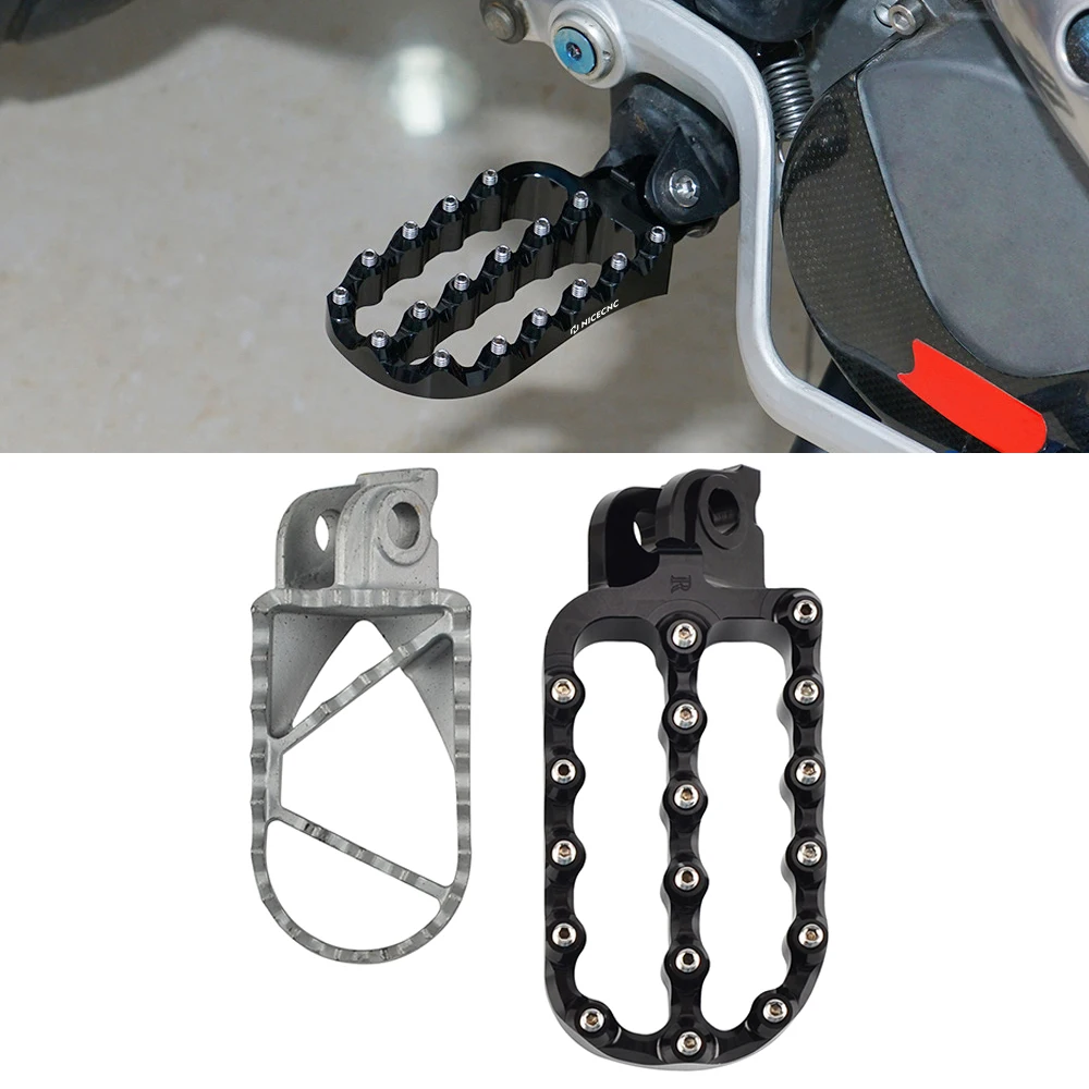 

Forged Footpeg Footrest For KTM 690 Enduro R SMCR SMC R Husqvarna 701 SM Supermoto Enduro NORDEN 901 GASGAS ES/SM 700 2008-2025