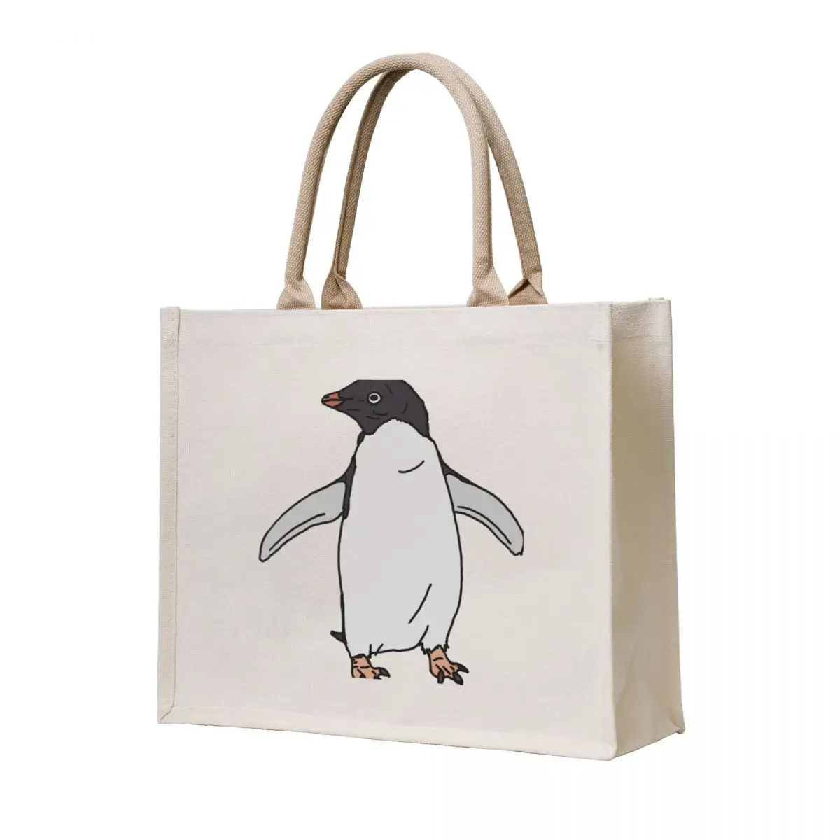 

Adelie Penguin Tote Bag Canvas bag Gift bag shoping tote men's