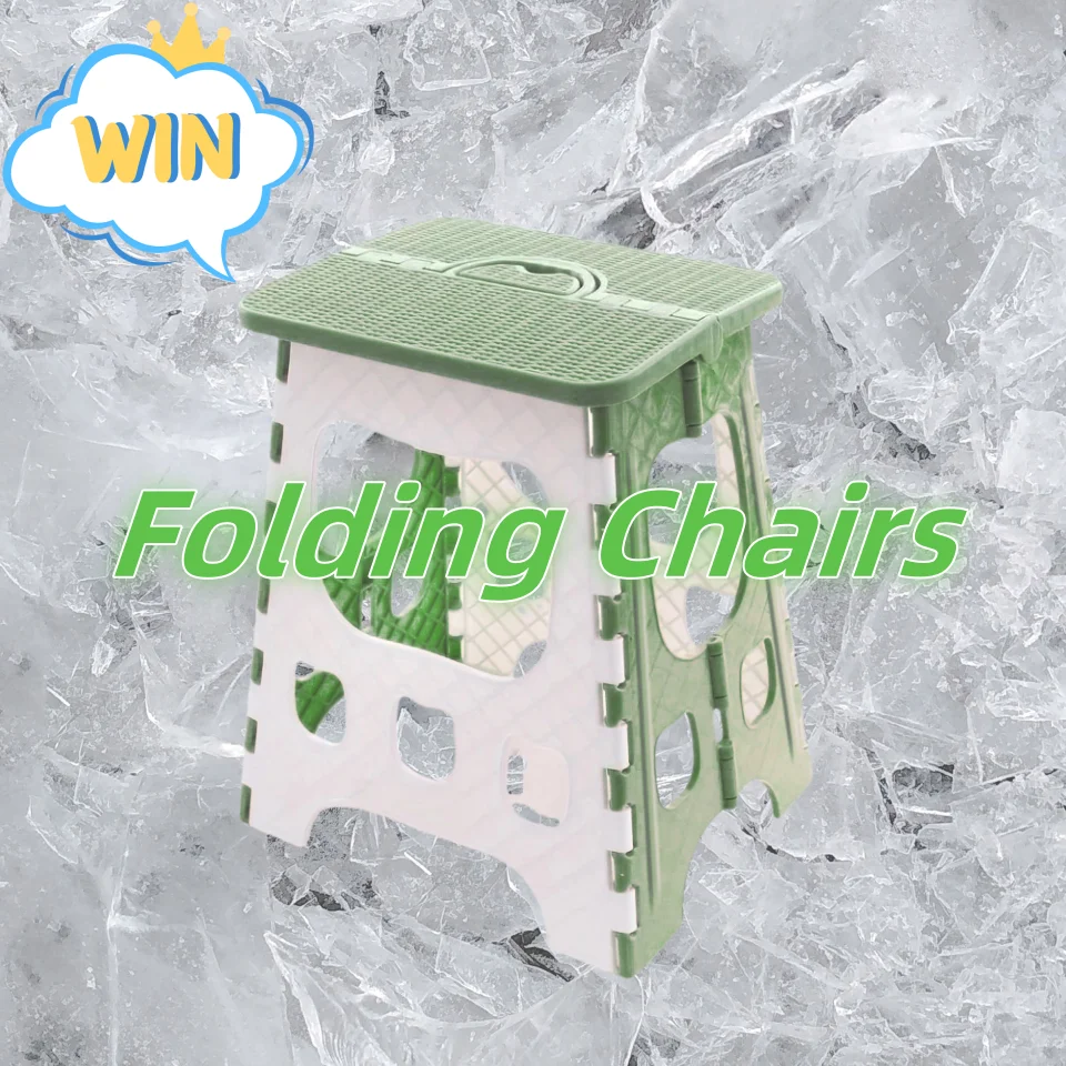 1 Piece of Portable Foldableing Stool That Can Be Used Indoors and Outdoors, Portable Plastic Stool for Adults, Outdoor Fishing, Train Boarding,