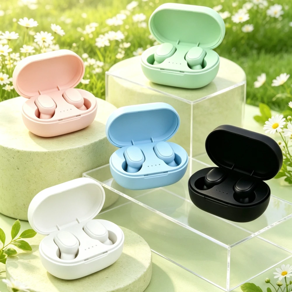 TWS Wireless Earbuds Wireless Headphones Secure-loop Bluetooth Earphones Stay Firmly in Place During Vigorous Outdoor Cycling