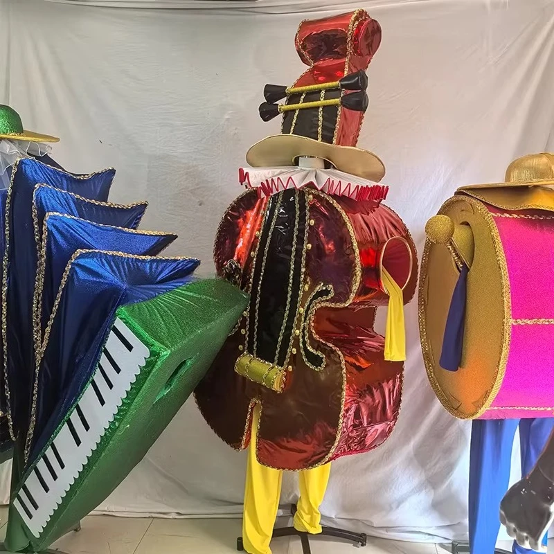 زي تنكري على شكل أكورديون (آلة - مراجعة Musical Instrument Shop وسعره