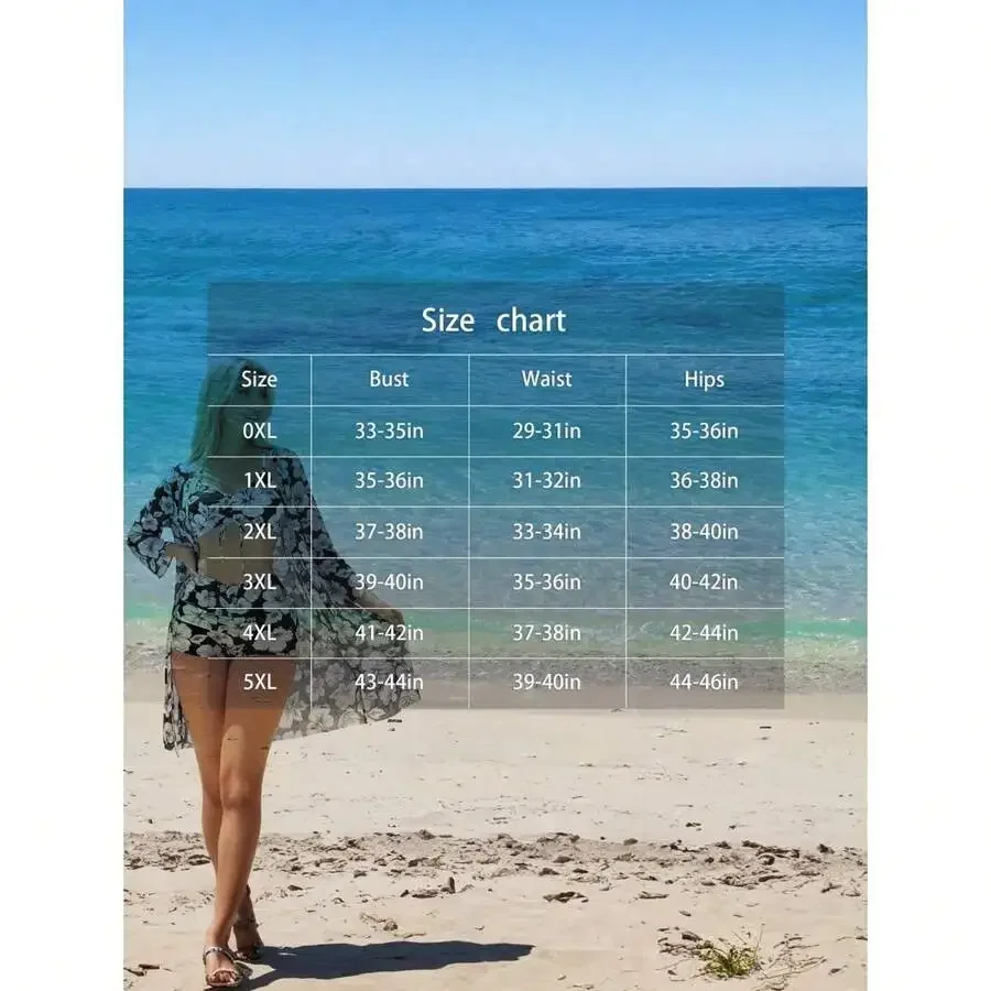 Womens Mesh Tummy Control Push Up High Waisted Two Piece Swimsuit Quick Dry Beach Pool Swimwear