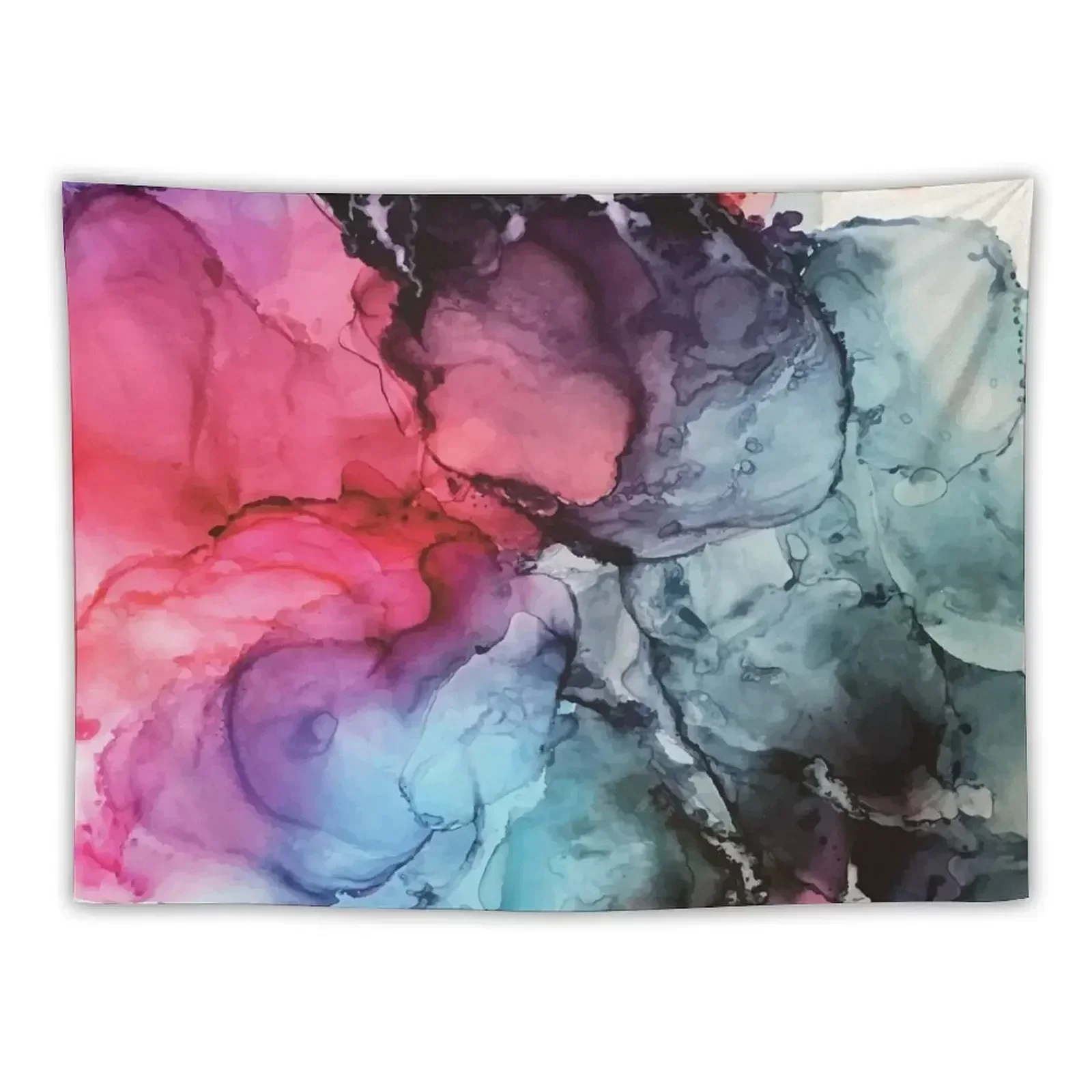 

Darkness to Light - Mixed Media Painting Tapestry Bedroom Decorations Carpet On The Wall Things To The Room Tapestry