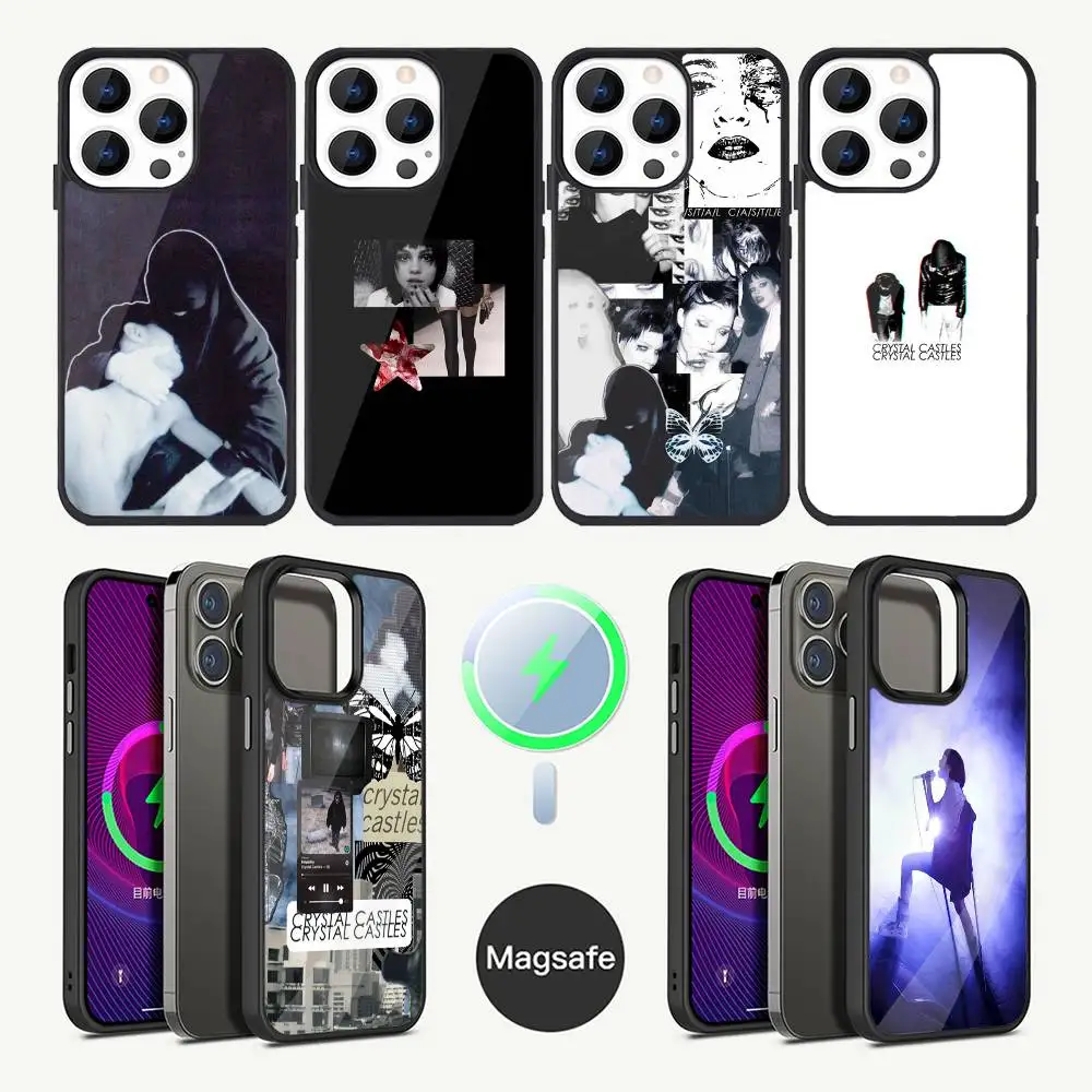 Чехол для телефона BNAD C-Crystal C-Castles для iPhone 17,16,15,14,13,12,11, Plus, Pro, Max Mini Magsafe с магнитной беспроводной зарядкой Чехол для телефона BNAD C-Crystal C-Castles для iPhone 17,16,15,14,13,12,11, Plus, Pro, Max Mini Magsafe с магнитной беспроводной зарядкой