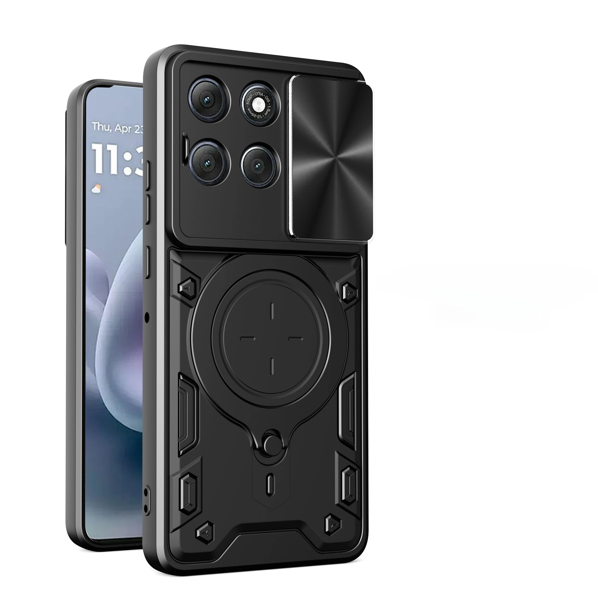 Para Motorola Moto G06 G56 G67 G86 5G G15 G35 G55 G75 G85 G04 G24 G54 G84 E14 E15 funda de teléfono armadura a prueba de golpes cubierta protectora de lente