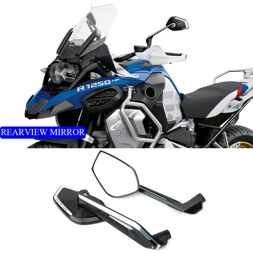 

Зеркало заднего вида для BMW R1300GS R1250GS ADV S1000XR F900R/XR F850GS F750GS G310GS R1200GS F900GS R1250R/RS Боковое зеркало заднего вида