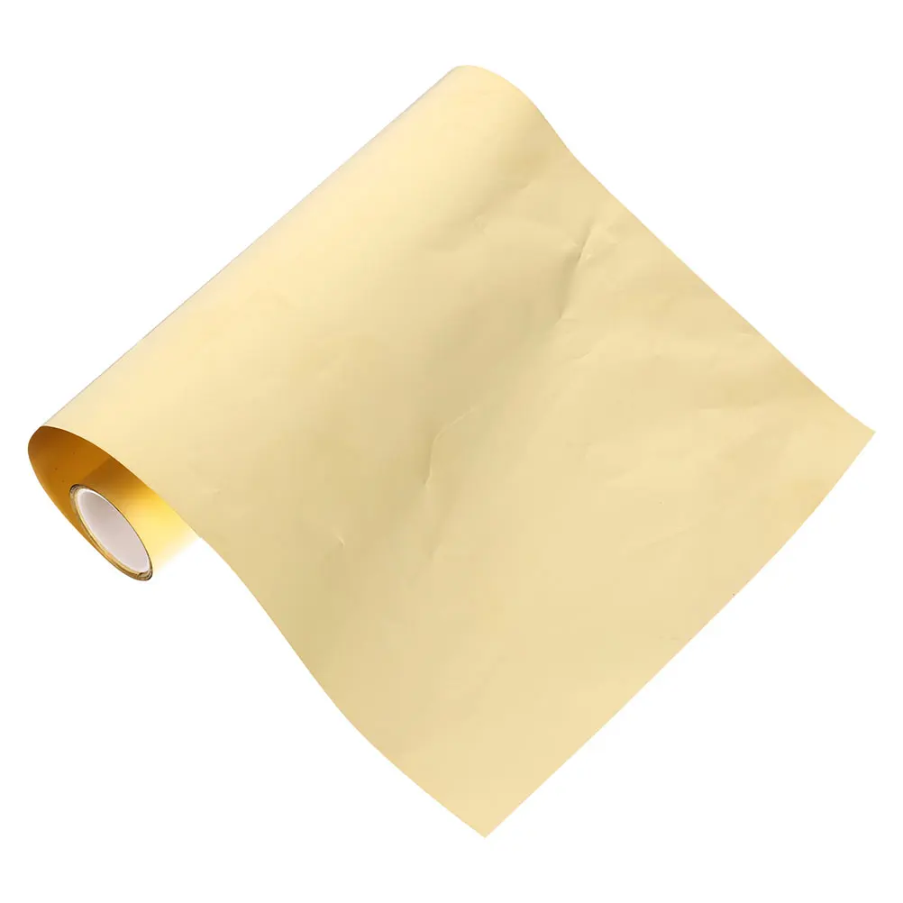 

1 Roll Brass Sheet Roll Smooth Cuttable Brass Foil Plate For Diy Crafts Industrial Electrical Applications Precision Machining