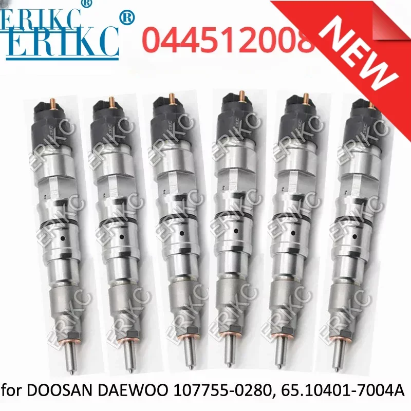 

0445120080 COMMON RAIL FUEL INJECTOR 0 445 120 080 for DOOSAN DAEWOO 1077550280 65104017004 107755-0280 65.10401-7004A