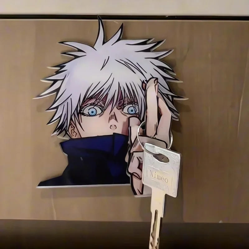 

Акриловая искусственная кожа, органайзер для ключей аниме, милый Декор Gojo Satoru, подарки для фанатов аниме