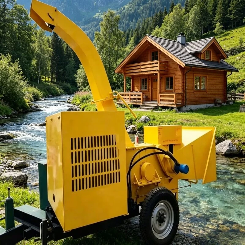 

Household Upgrade Electric Wood Shredder Quick Cut Branch Chipper for Garden Pruning Residue Processing