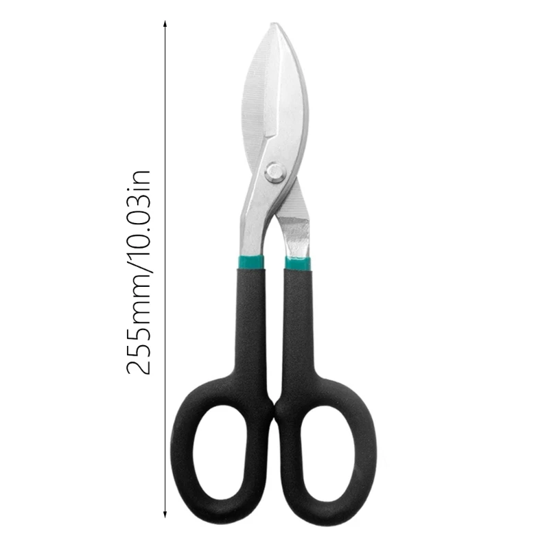 Sheet Metal Shears Scissors Iron Snips Ergonomic Handle for Various Cutting Need