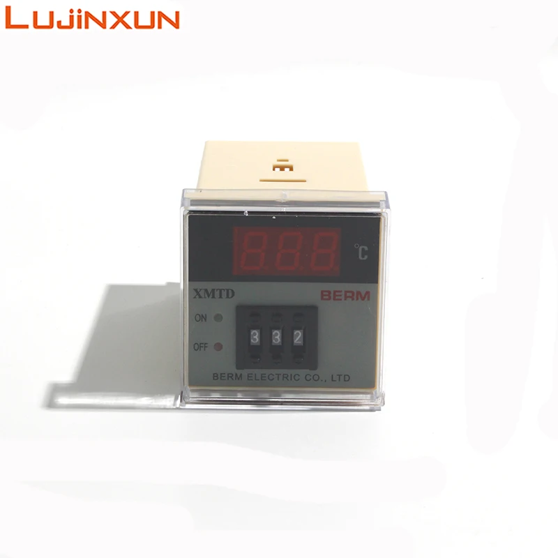 LUJINXUN XMTD-2001 Digital Display Temperature Controller Thermostat  K/E/PT100 Type Input Thermostat 0-399C  600C 999C
