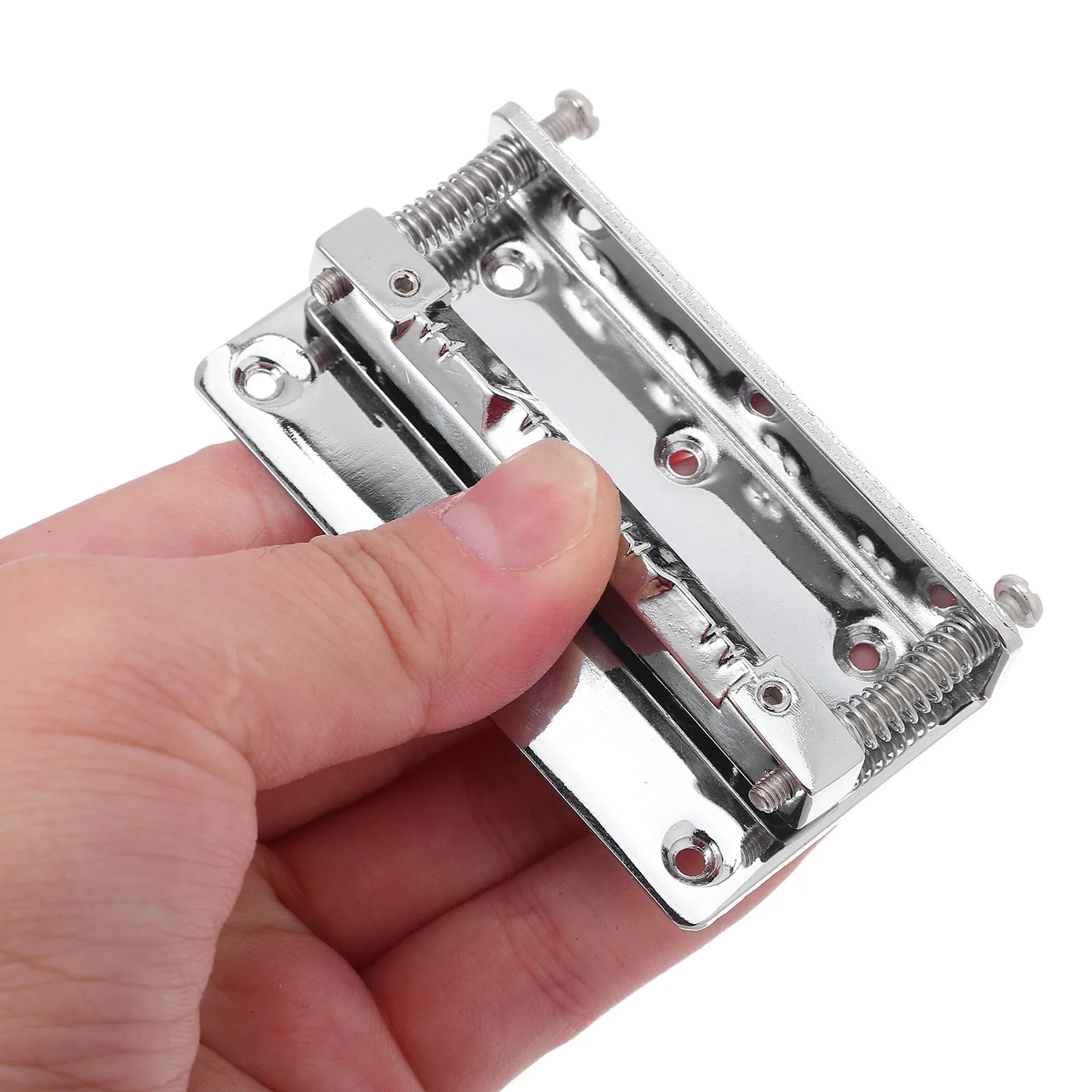 

1 Set 8 String Mandolin Bridge Saddle Plate Replacement Silver For Acoustic Mandolin Precision Tuning Durable Hardware Musical