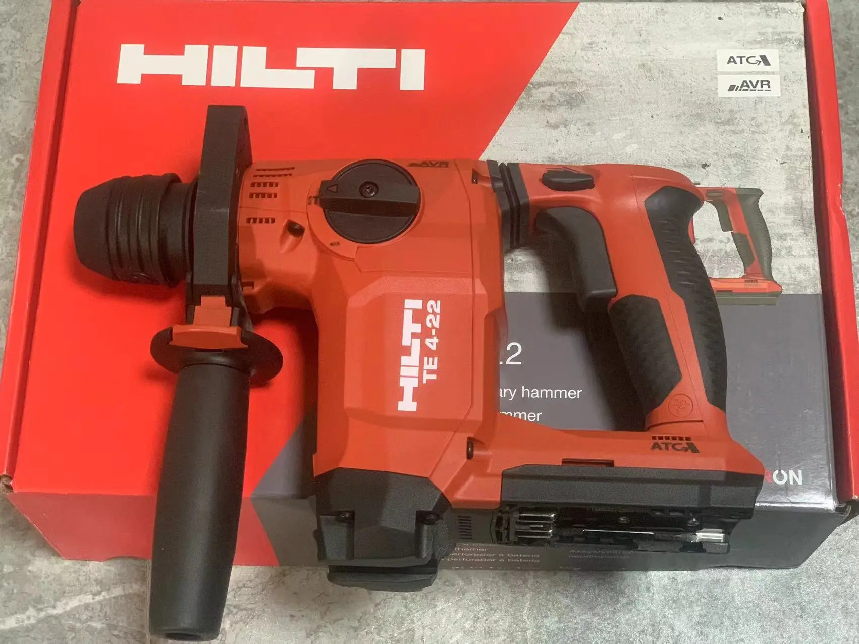 New Hilti NURON 22V Lithium-Ion SDS Plus Cordless Rotary Hammer Drill TE 4-22 body only