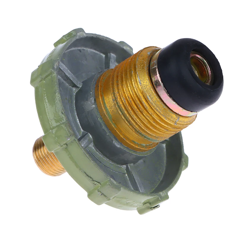 High Quality LPG Tank Converter Head Durable Gas Furnace Connector Zinc Alloy LPG Tank Adapter Fitting Camping Stove Accessorie