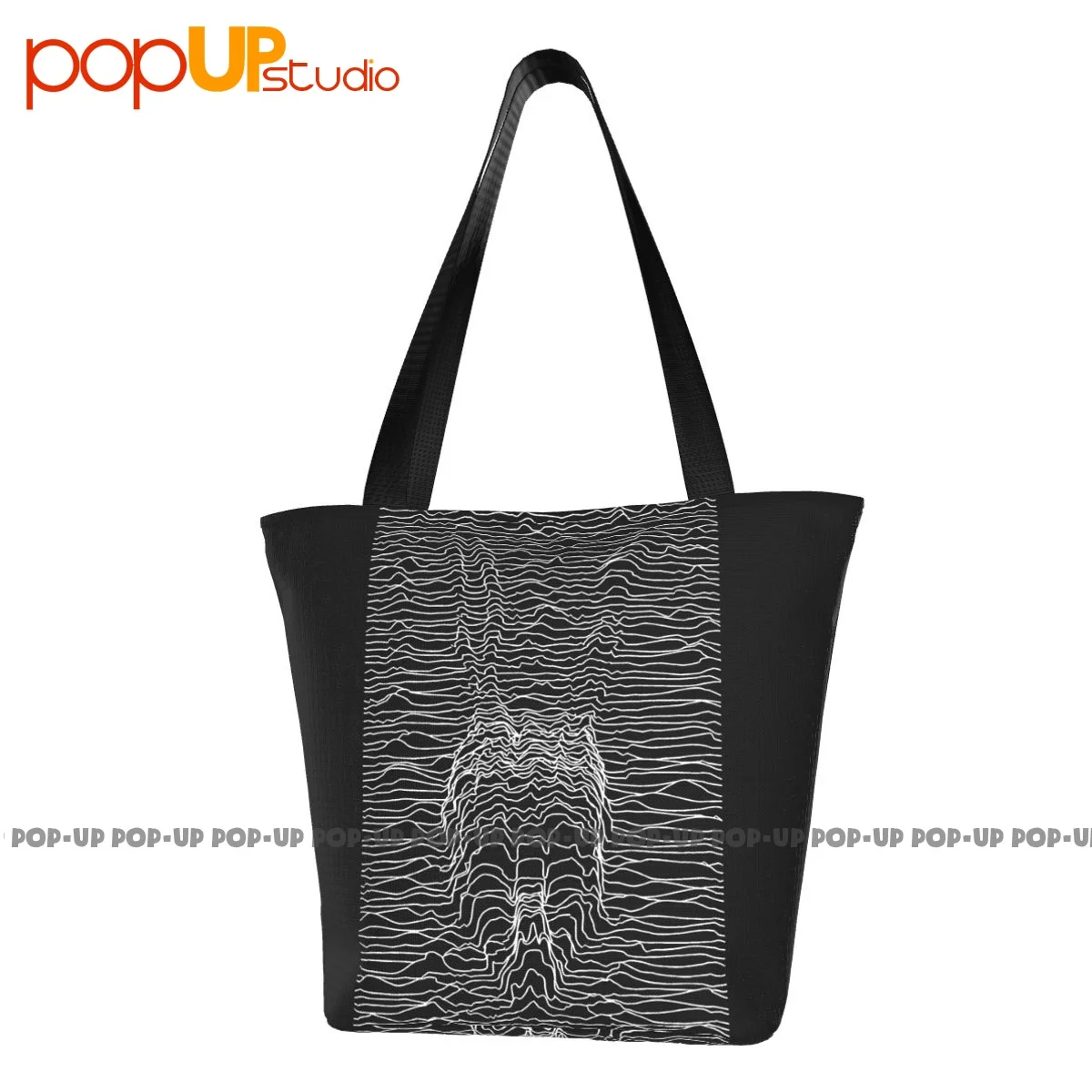 Donnie Darko Joy Division Unknown Pleasures Parodyfunny Movie Handbags Portable Shopping Bag Shopper Purses