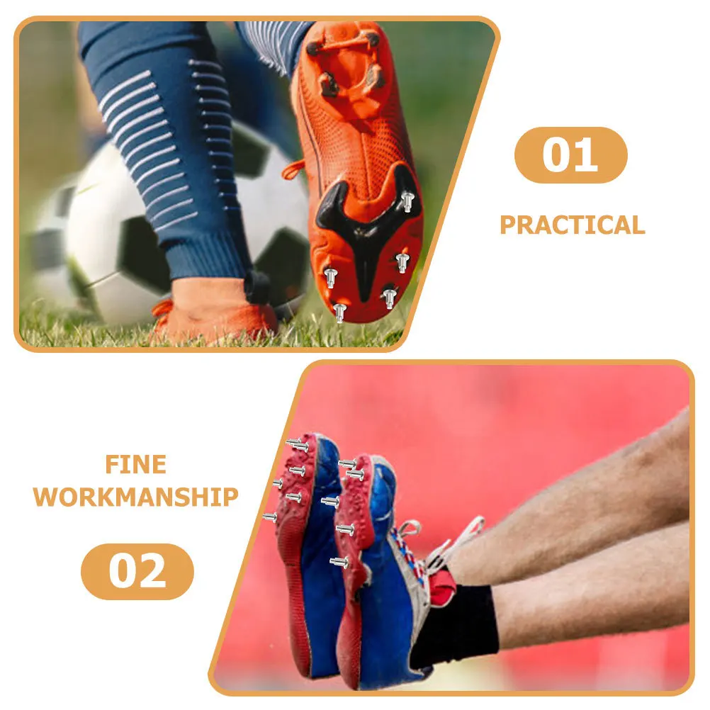 1 مجموعة المسار استبدال الصلب الانتقال المسامير لتشغيل الانتقال الطويل التدريب قبضة عالية الأحذية ترصيع جولف البيسبول التنزه المسامير #1