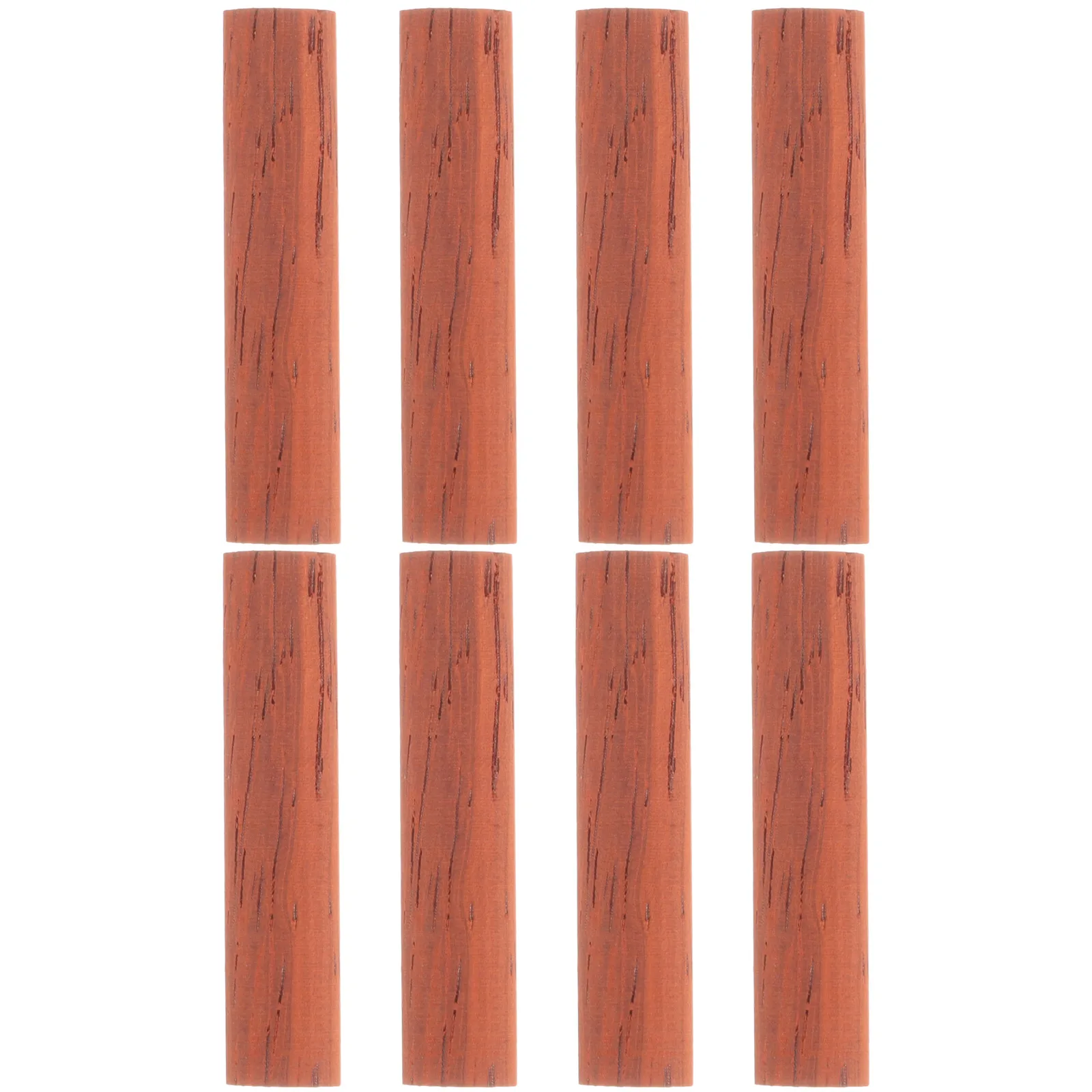 

8pcs Wood Electric Tube Cover Replacement Sleeve Durable Parts Accessories For Bass Truss Rod Repair Replacement Pure Sound