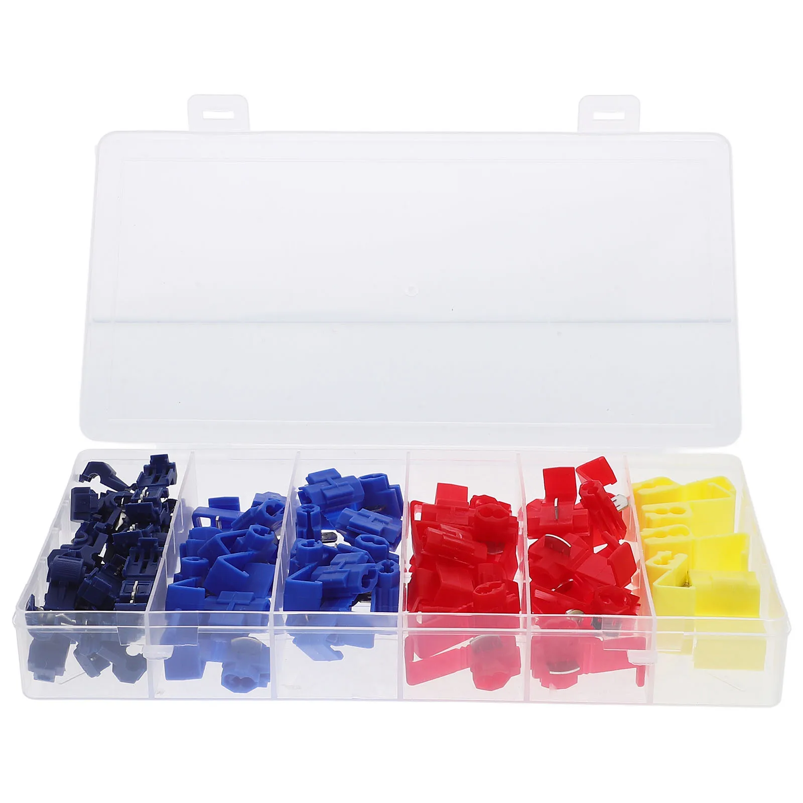 

65 Pcs Switch Terminal Clamp Box Terminals Plastic Crimp and Seal Wire Connectors