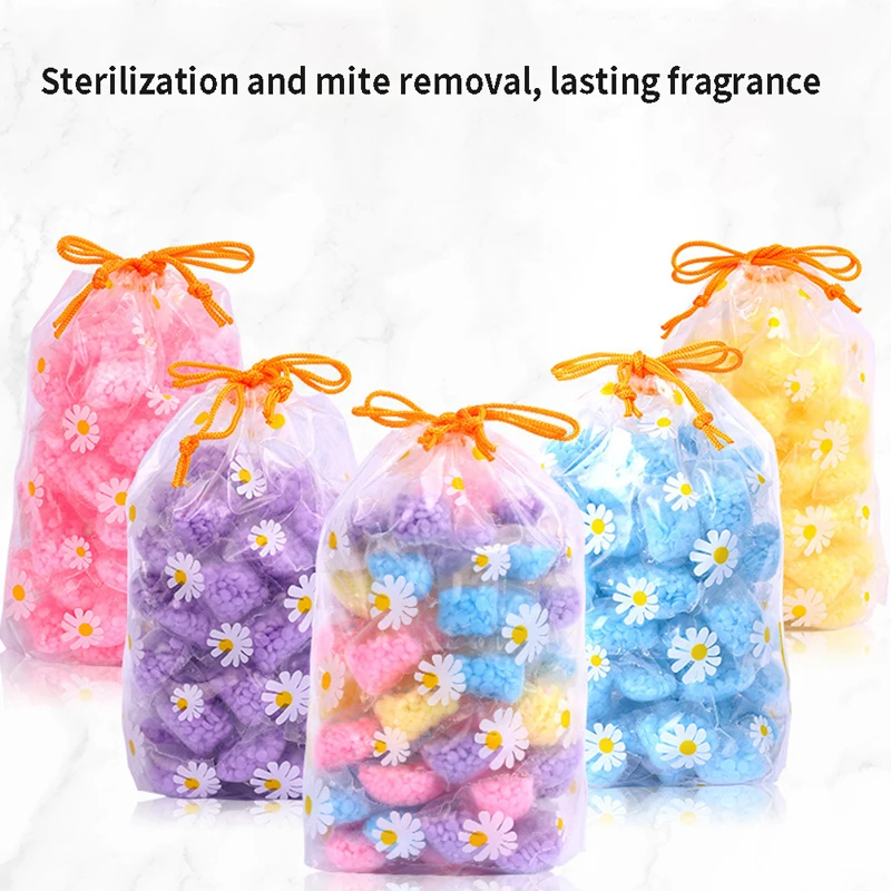 10Pcs Laundry Beads Scent Booster in-Wash Clean Clothes Fresh Rose Lavender Fragrance Beads Soft Clothing Diffuser Perfume Hot