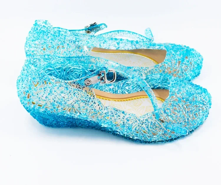 Disney Frozen elsa crystal shoes cenerentola girls princess shoes sandali estivi per bambini