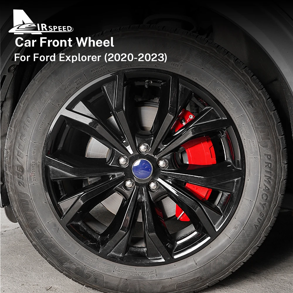 Red Aluminum Top Quality Car Front Rear Wheel Disc Brake Caliper Cover for Ford Explorer 2020 2021 2022 2023 Auto Accessories