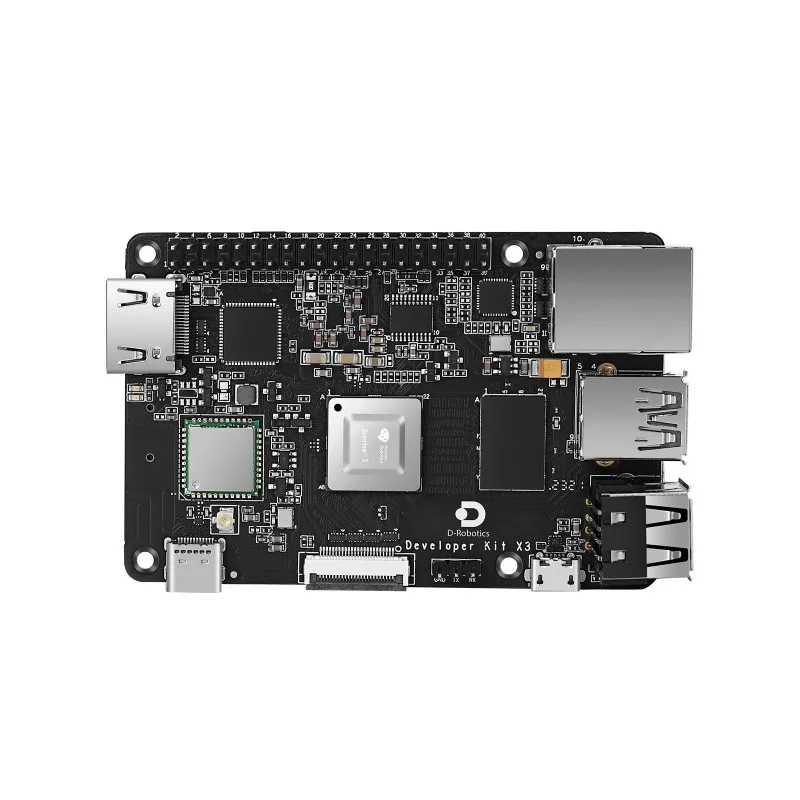 D-Robotics RDK X3 Development Board,Quad-core ARM Cortex-A53 Processer,5Tops Edge Inference Capabilities,Options For 2GB/4GB RAM