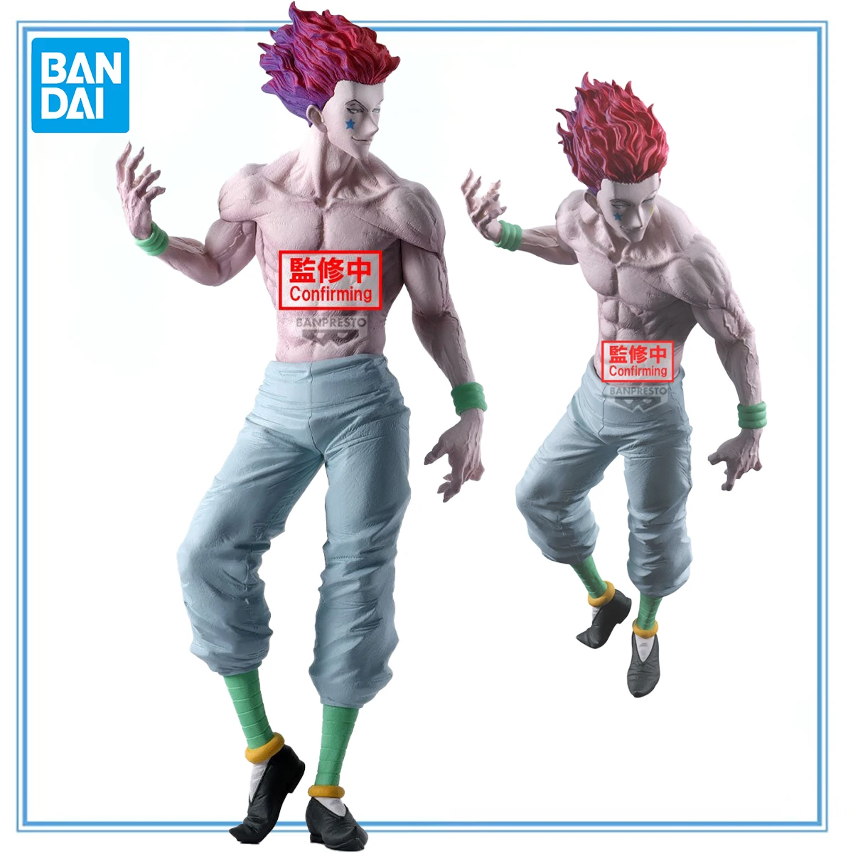 

Original BANDAI SPIRITS BANPRESTO Grandista Hunter × Hunter Hisoka Morow Model Toys Collection Series Model Toys