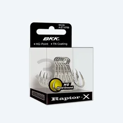 BKK Raptor-X Treble Fishing Hooks
