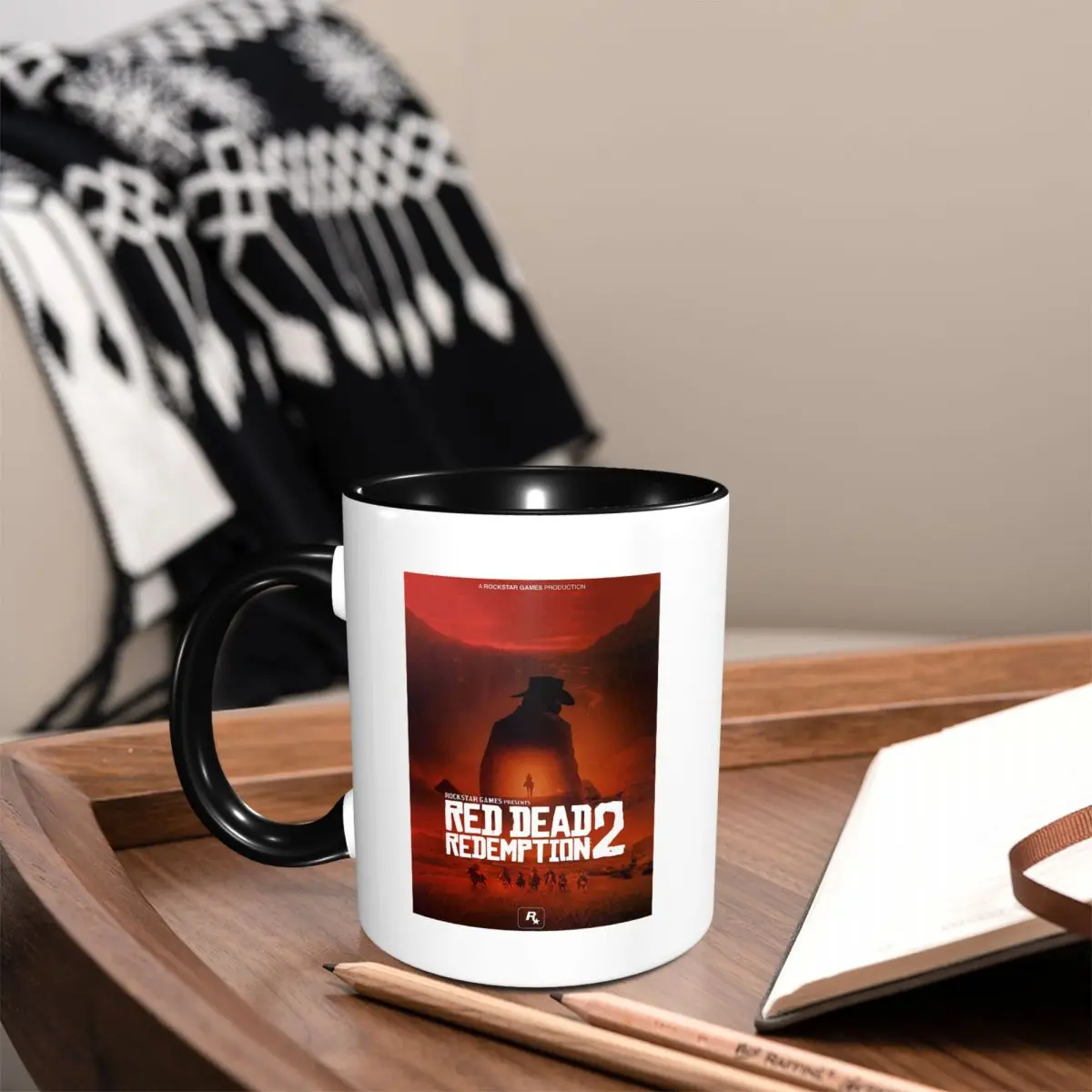 Red Dead Redemption Mug Funny Ceramic Coffee Cups Tea Mugs Milk Cup Drinkware Gift for Woman Man