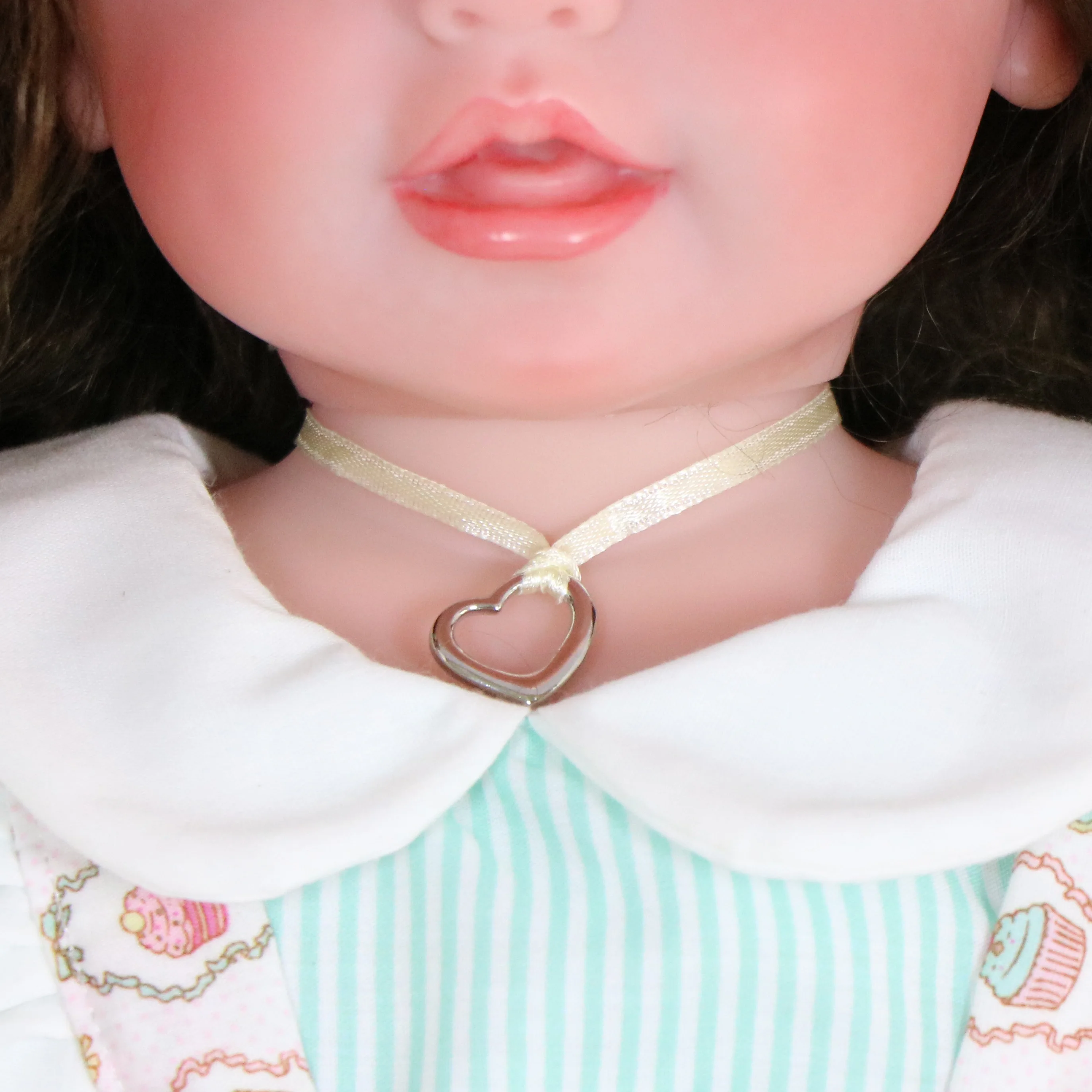 22 inch Standing Reborn Toddler Dolls Smile face with 3D Painted Skin Visible Veins and Rooted Brown Hair Full Vinyl Body