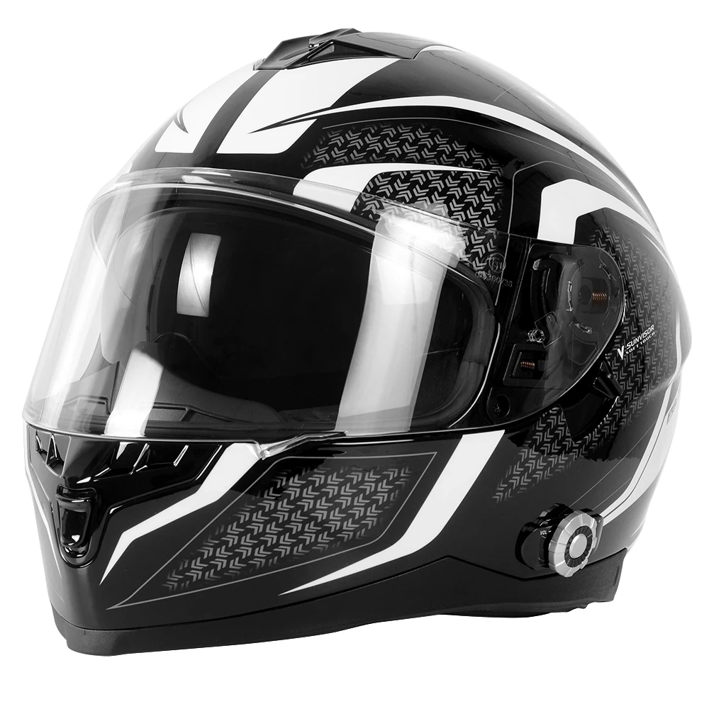 Motorcycle BT 5.0 Helmet Headphone Wireless Intercom Headset Hot Sell Blue Tooth Helmet Intercom Motorcycle Accessories