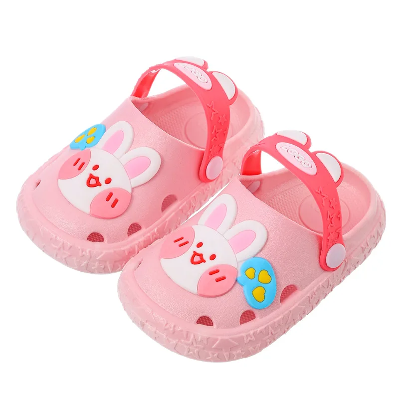 

Summer Children Sandals Baby Garden Shoes Kids Boy Girls Cute Cartoon Animals Sandal Babies Slippers Toddler Breathable Shoe