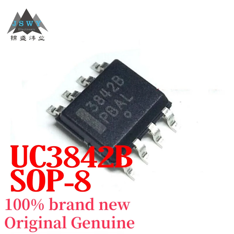 

(10/50pcs) UC3842B UC3842 DIP-8 Switching Power Supply IC Brand New In Stock Fast Shipping Free Shipping
