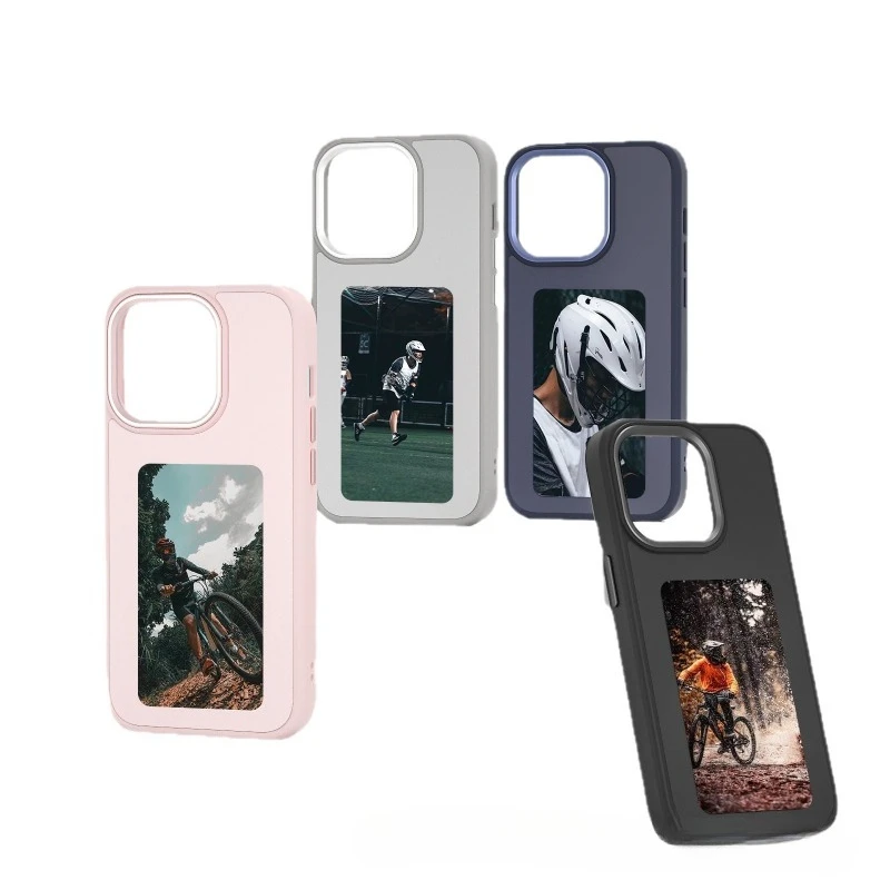 Immagine 6: Cover per iPhone 16 15 14 13 Pro Max con NFC, Inchiostro DIY per Foto, Supporto per Telefono, Personaggi Anime, Protezione Antiurto