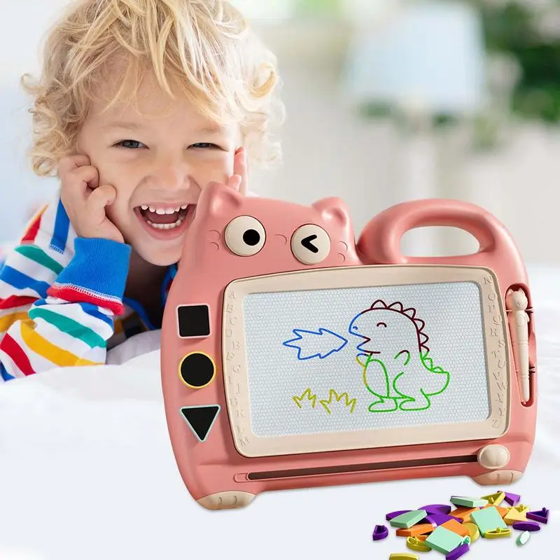 Magnetic Drawing Board For Kids Colorful Sketching Pad Toddler Writing Board Fun Preschool Early Learning Activities For Home