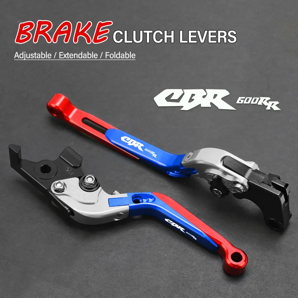 FOR Honda CBR600RR CBR600 RR 2003-2005 2006 Motorcycle Hand Brake Clutch Adjustable Levers Handle Folding Extendable Lever grip