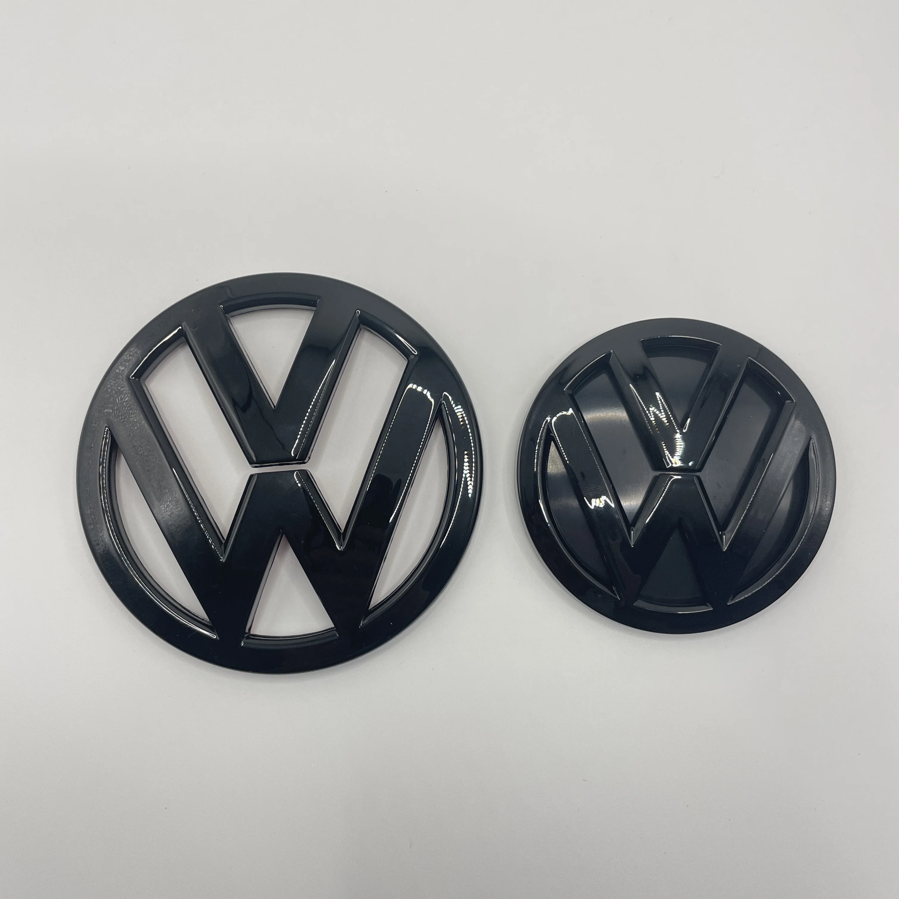 Per Scirocco 2008-2014 o Scirocco 2015-2017 110mm griglia anteriore logo emblema + 90mm coperchio bagagliaio posteriore per logo