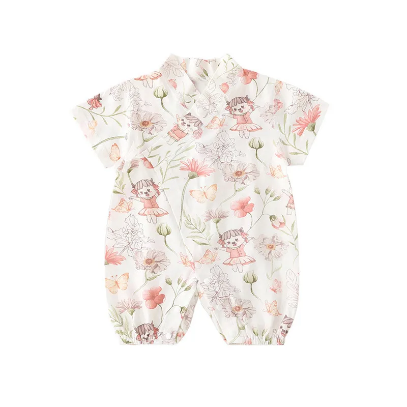Newborn Jumpsuit  Cotton Infant Long Sleeve Romper 0-24M Baby Girls Boys Clothes