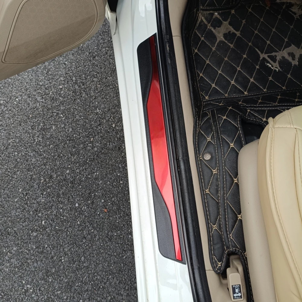For Geely EX5 EX 5 2027-2025 2024 Spare Part Car Door Sill Pedal Protector Cover Sticker ABS Steel Anti-Scratch Entry Guard Trim