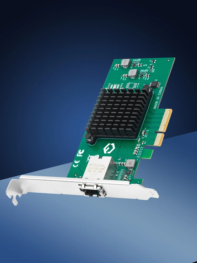 10G PCIE vers RJ45 AQC107 carte réseau WiFi PCIE X4 Gigabit Ethernet 10000Mbps PCI Express LAN adaptateur pour ordinateur de bureau serveur